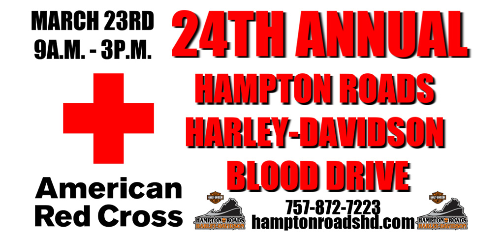 Hampton Roads Harley Davidson Blood Drive