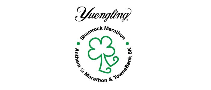 The Yuengling Shamrock Marathon Weekend:  Half Marathon & Marathon