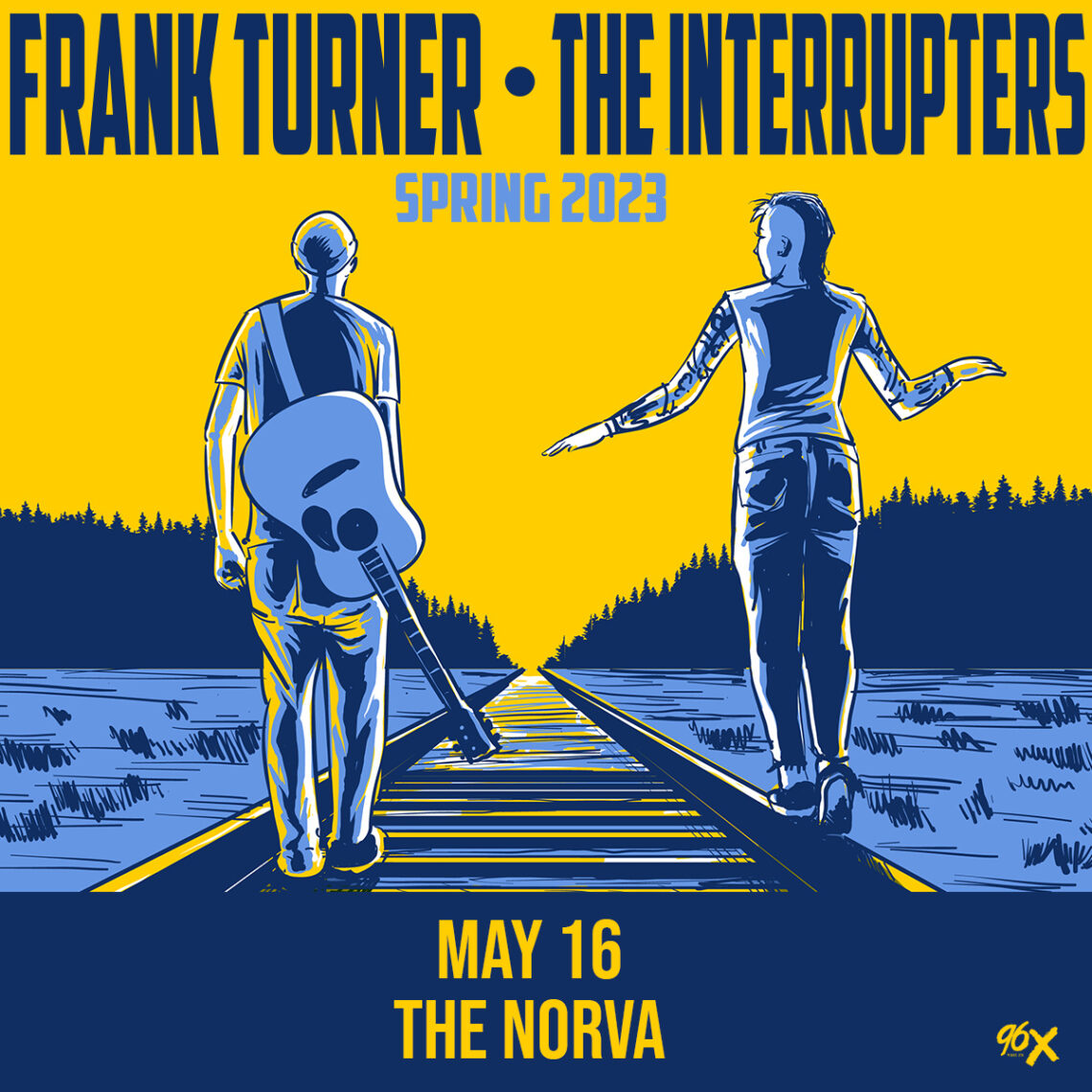 96X Presents Frank Turner + The Interrupters
