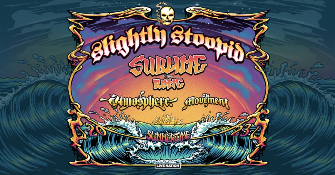 Slightly Stoopid and Sublime With Rome wsg Atmosphere, The Movement